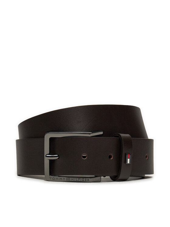 Tommy Hilfiger Мъжки колан Tommy Hilfiger Oliver AM0AM12819 Кафяв