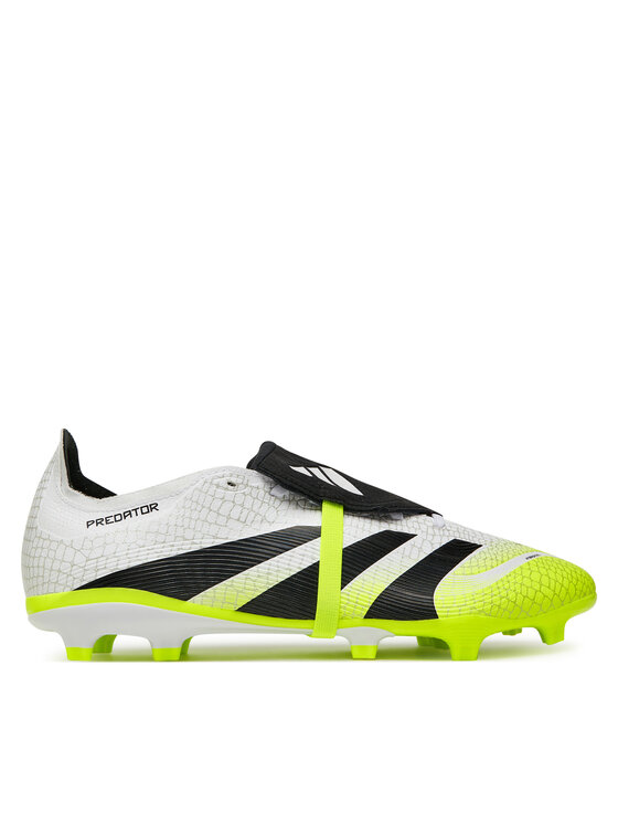 adidas Futbalové topánky adidas Predator League Fold-Over Tongue JI1111 Biela