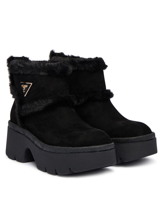 Guess Členková obuv Guess FLFBRD ESU10 Čierna