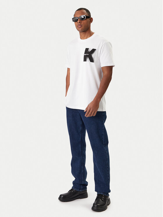 Karl Lagerfeld Jeans Karl Lagerfeld Jeans Camiseta B1M17066 Blanco Regular Fit