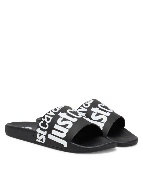 Just Cavalli Шльопанці Just Cavalli 78QA3SZ1 ZS785 Чорний
