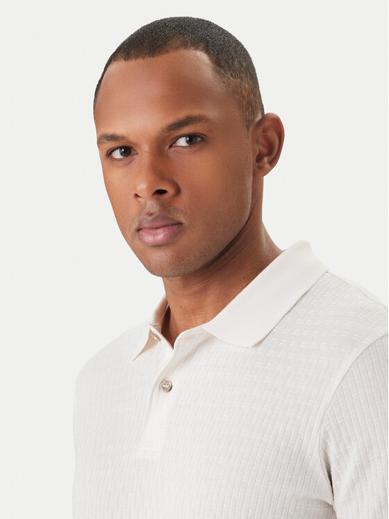 JOOP! JOOP! Polo Jorge 30101934 Écru Slim Fit