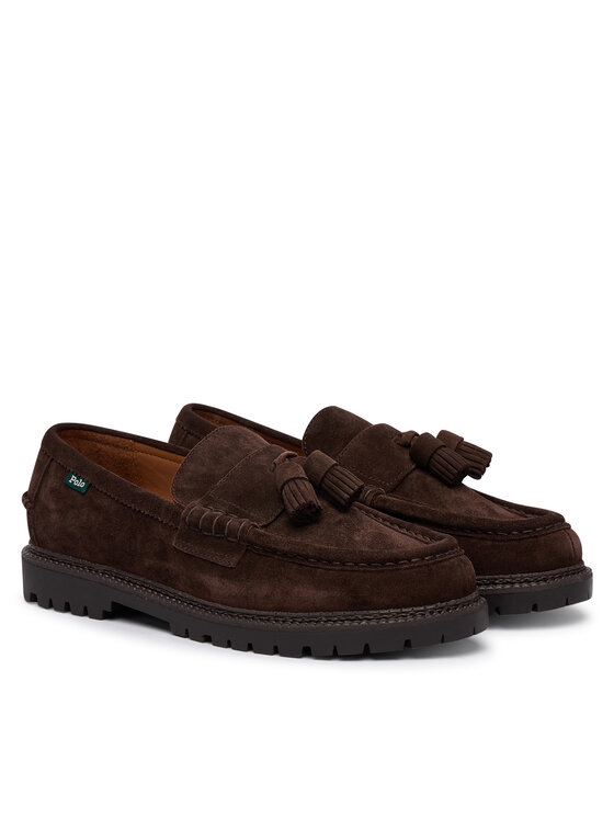 Polo Ralph Lauren Loaferai Polo Ralph Lauren Jett Tas Penny 803P15862002 Tamsiai ruda