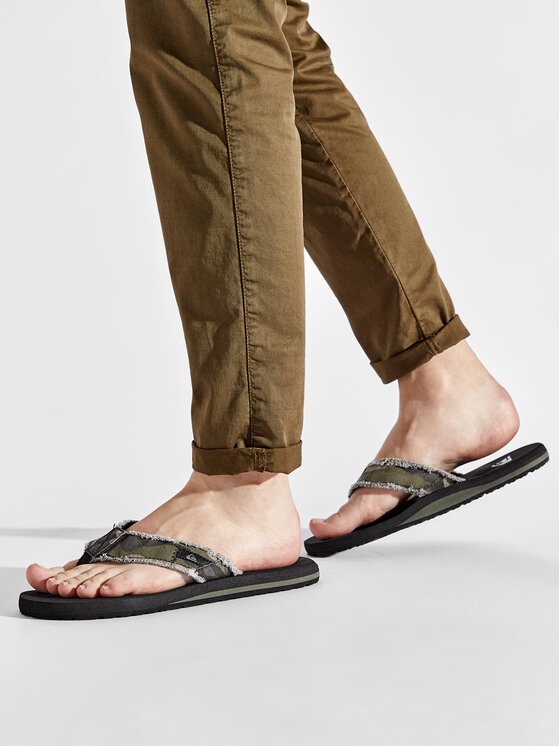 Quiksilver Čības uz pirksta Quiksilver AQYL100047 Zaļš