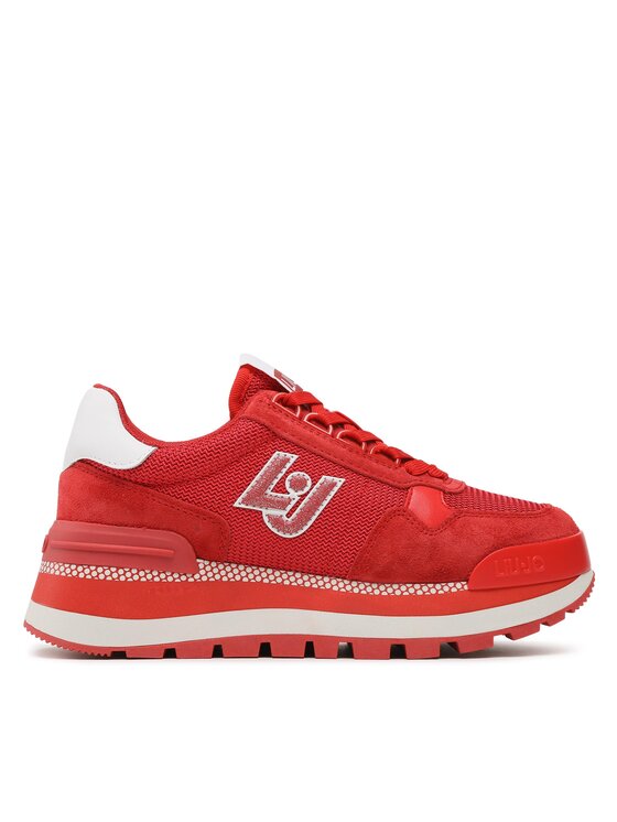 Sneakersy Liu Jo Amazing 16 BA3119 PX027 Czerwony | Eobuwie.com.pl
