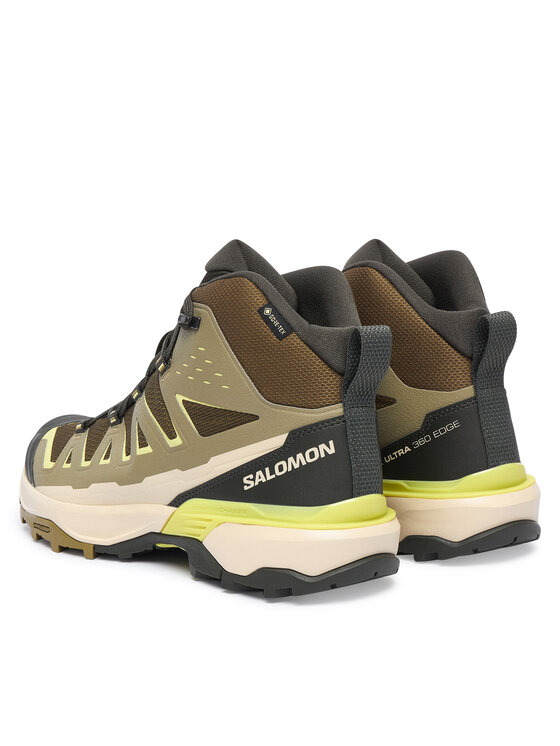 Salomon Трекінгові черевики Salomon X Ultra 360 Edge Mid Gtx L49098600 Зелений