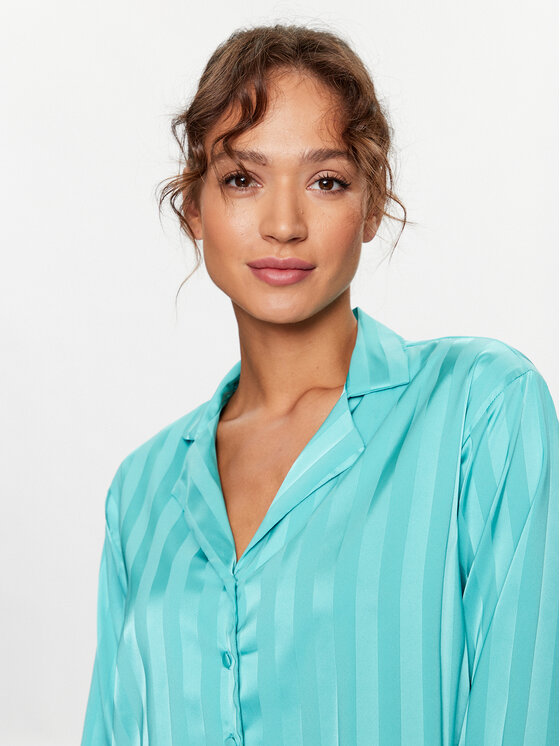 Hunkemöller Hunkemöller Maglietta del pigiama 203163 Blu Comfortable Fit