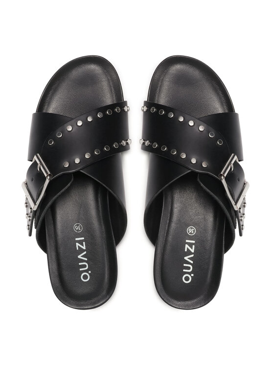 QUAZI Šľapky QUAZI QZ-76-06-001015 Čierna