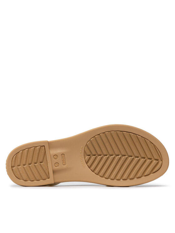 Crocs Босоніжки Crocs Tulum Open Flat W 206109 Білий