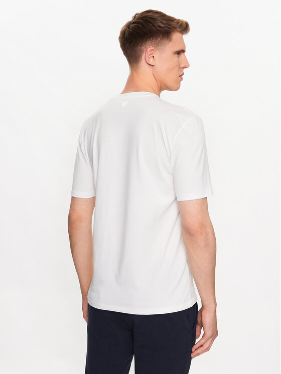 Guess Guess Футболка Alphy Z2YI11 J1314 Білий Regular Fit