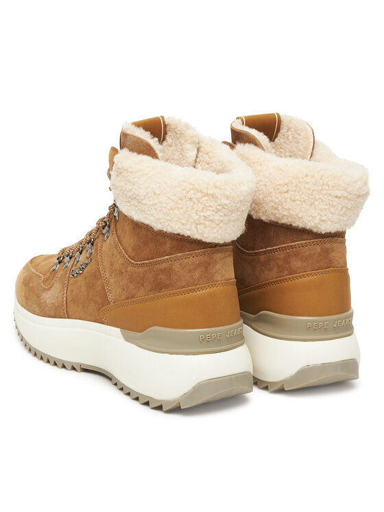 Pepe Jeans Черевики Pepe Jeans Kimi Desert W PLS600023 Коричневий
