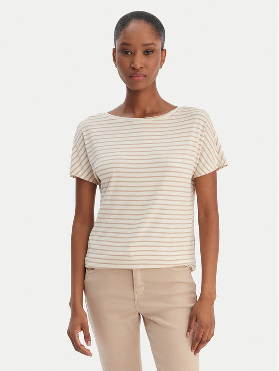 Marella Marella Футболка Emme by Marella Fervida 2615971021 Бежевий Regular Fit
