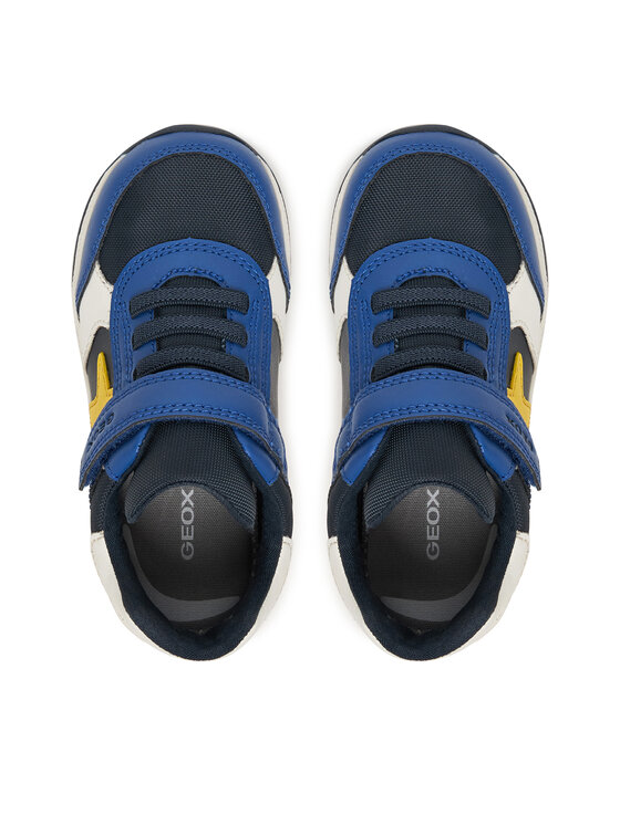 Geox Sneakersy Geox B Rishon Boy B560RA 054FU C0657 Tmavomodrá