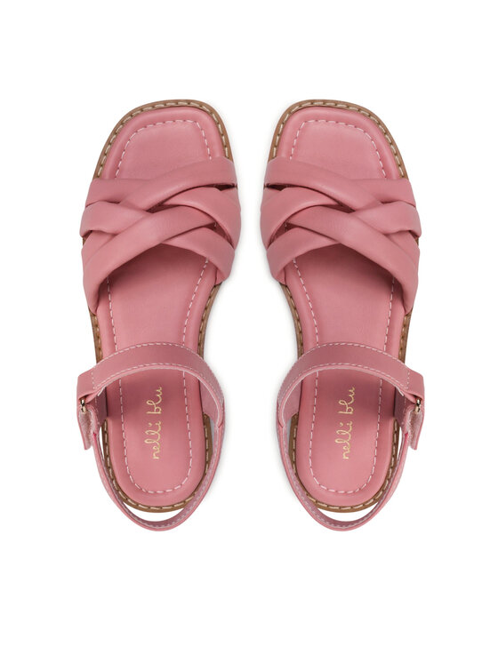 Nelli Blu Sandály Nelli Blu CS21092-02 Růžová