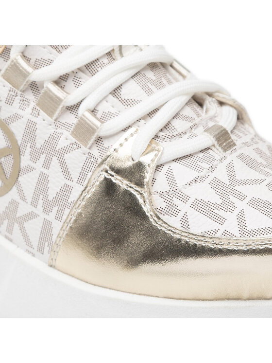 Sneakers MICHAEL KORS KIDS Cosmo Ripley MK100541 Beige | Escarpe.it