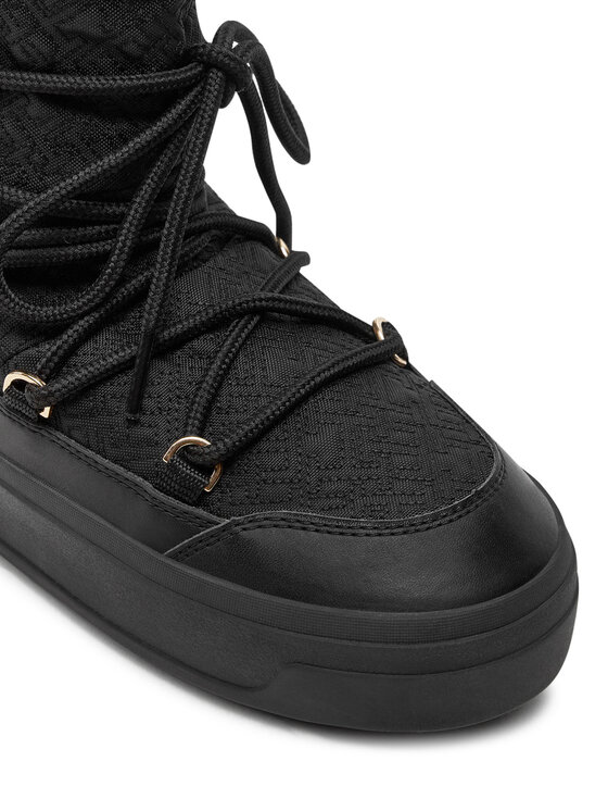 Tommy Hilfiger Cizme de zăpadă Tommy Hilfiger FW0FW08430 Negru