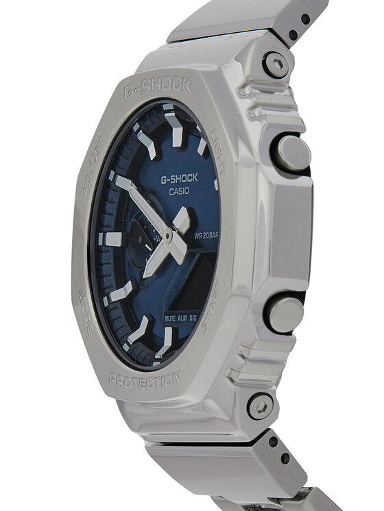 G-Shock Годинник G-Shock G-Steel GM-2110D-2BER Срібний