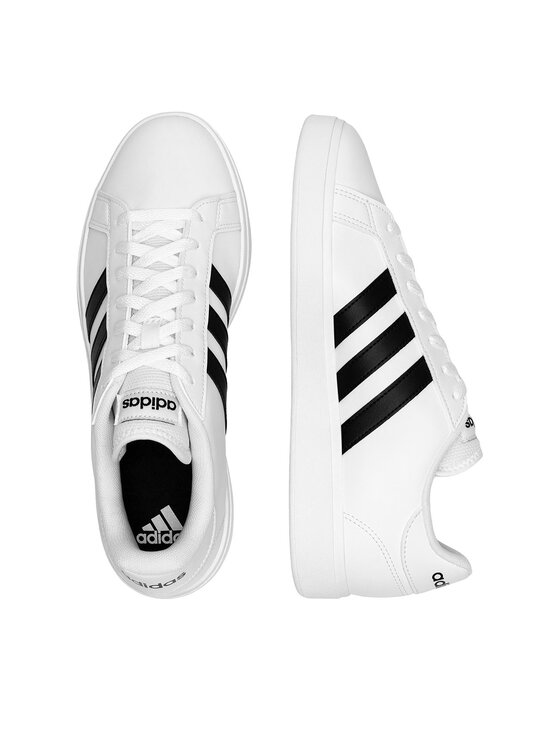 adidas Sneakersy adidas GRAND COURT BASE 2.0 GW9250 Biela