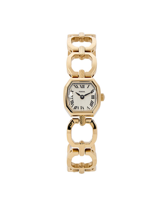 Fossil Годинник Fossil Harlow ES5483 Золотий