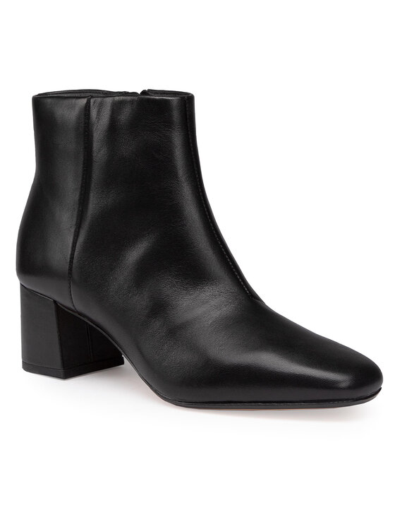 Clarks Μποτάκια Clarks Sheer Flora 2 261551124 Μαύρο