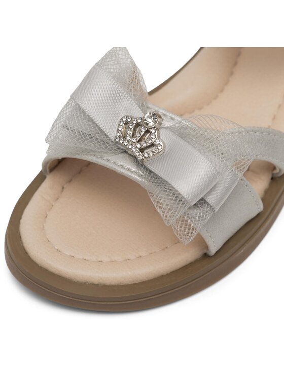 Nelli Blu Sandále Nelli Blu CM220707-1 Strieborná