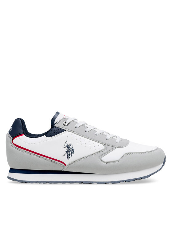 U.S. Polo Assn. Сникърси U.S. Polo Assn. NOBIK001C Бял