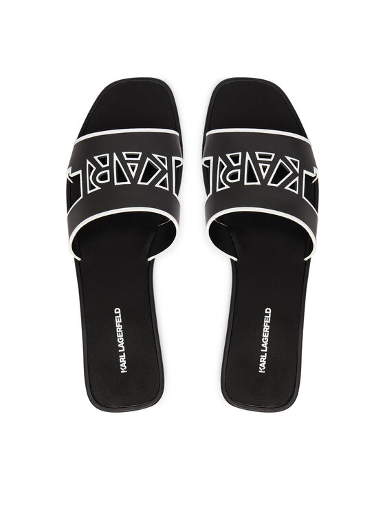 KARL LAGERFELD Шльопанці KARL LAGERFELD Skoot III KL80406C Чорний