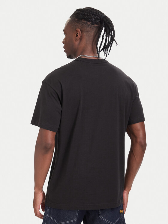 Versace Jeans Couture Versace Jeans Couture Camiseta 80GAHC01 CJ01C Negro Regular Fit