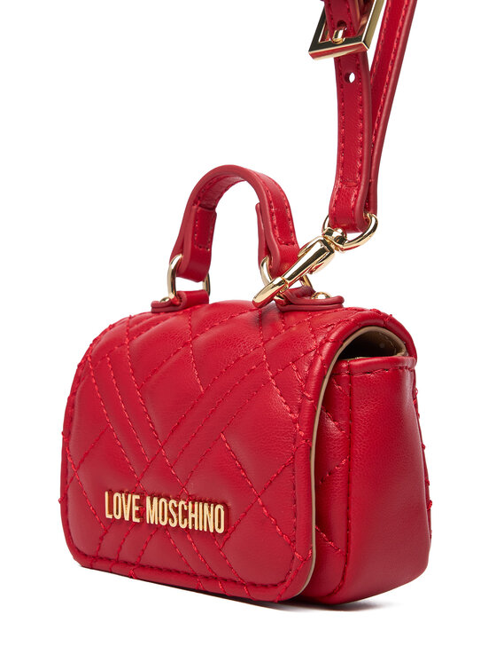 LOVE MOSCHINO Privjesak LOVE MOSCHINO JC5410PP0NLA0500 Crvena
