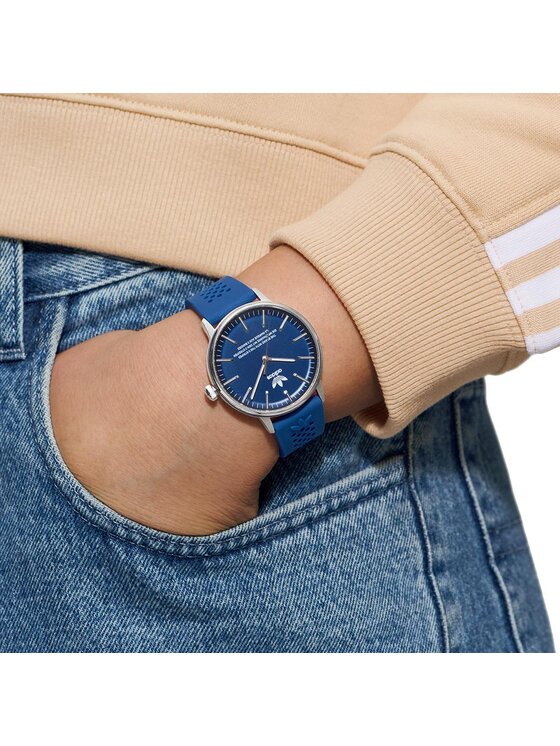 adidas Originals Sat adidas Originals Code One Watch AOSY23022 Srebrna