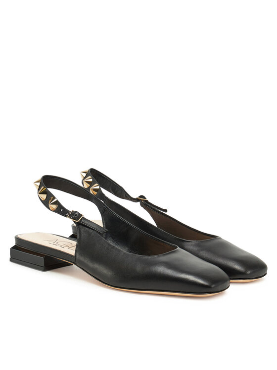 AGL Балетки AGL Angie L Spike D557007PCSOFTY0000 Чорний