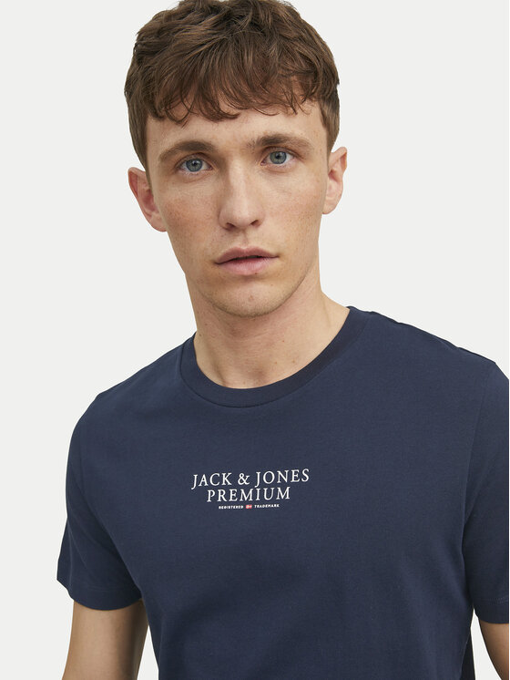 Jack & Jones Jack & Jones Camiseta Archie 12217167 Azul marino Regular Fit