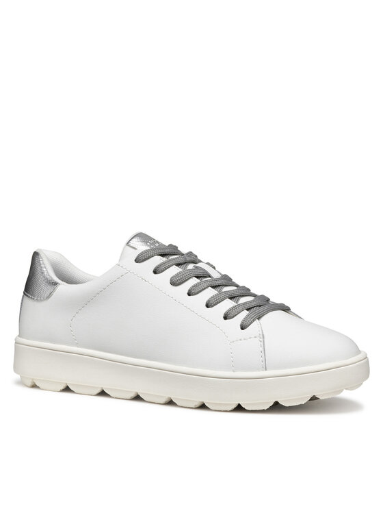 Geox Sneakers Geox D Spherica Ecub-1 D45WEA 09BNF C0007 Alb