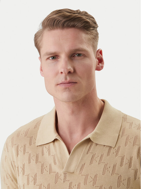 KARL LAGERFELD KARL LAGERFELD Polo 655005 562301 Beis Slim Fit