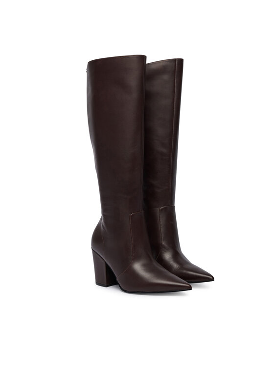 Guess Чоботи Guess FLFNRL LEA11 Коричневий