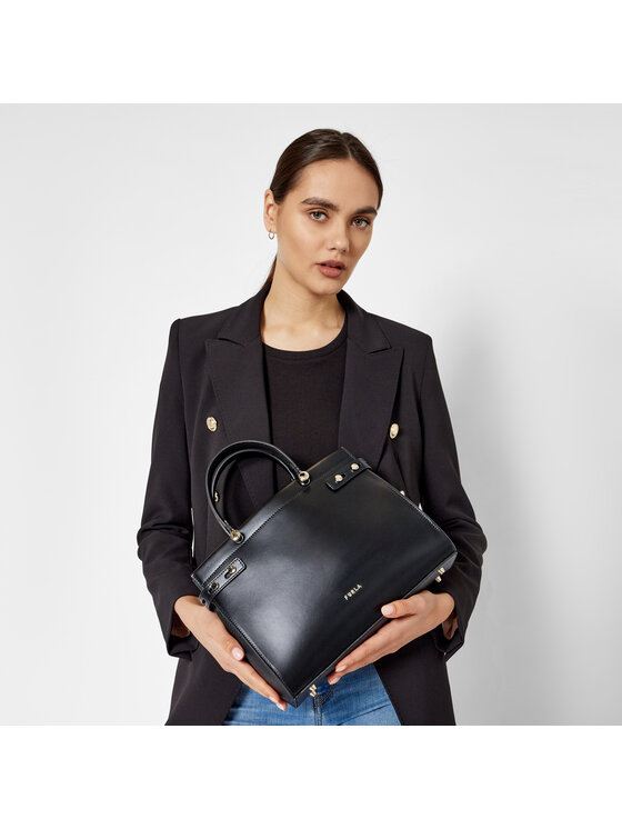 Furla Kabelka Furla Lady M BAWC01L-A.0029-O6000-1-007-20-RO-B Černá
