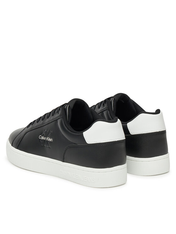 Calvin Klein Jeans Zapatillas Calvin Klein Jeans Classic Cupsole Mono Lth YM0YM01369 Negro