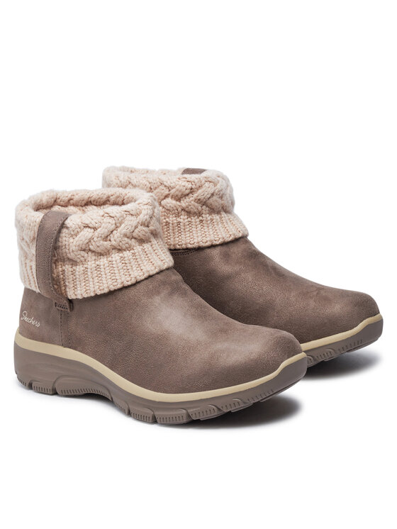Skechers Ботильйони Skechers Easy Going Cozy 167401/TPE Коричневий