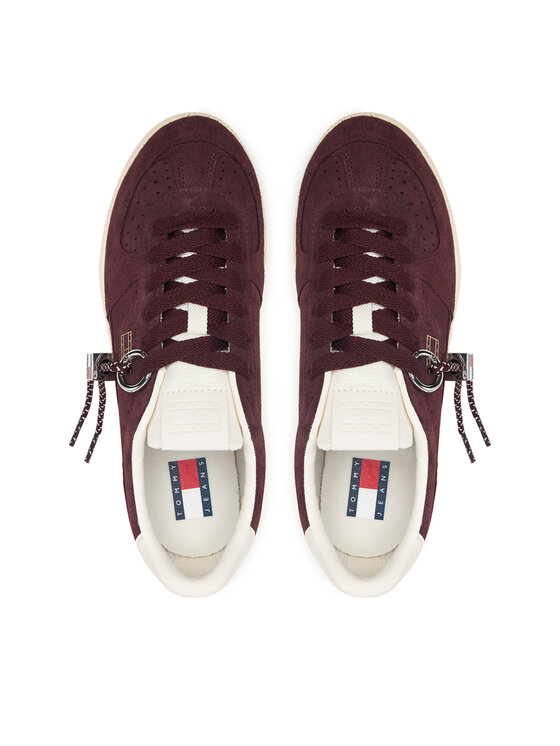 Tommy Jeans Sneakersy Tommy Jeans The Greenwich Edge Max EN0EN03122 Bordowy