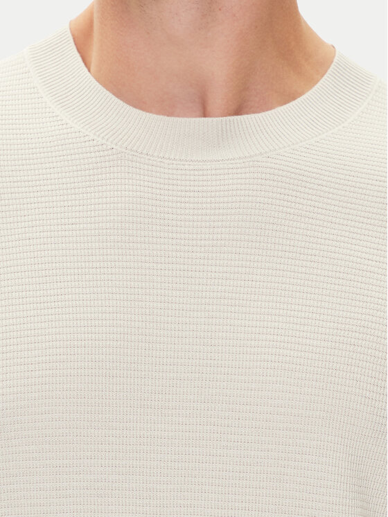 BOSS BOSS Camiseta H-Ianni 50543161 Écru Regular Fit