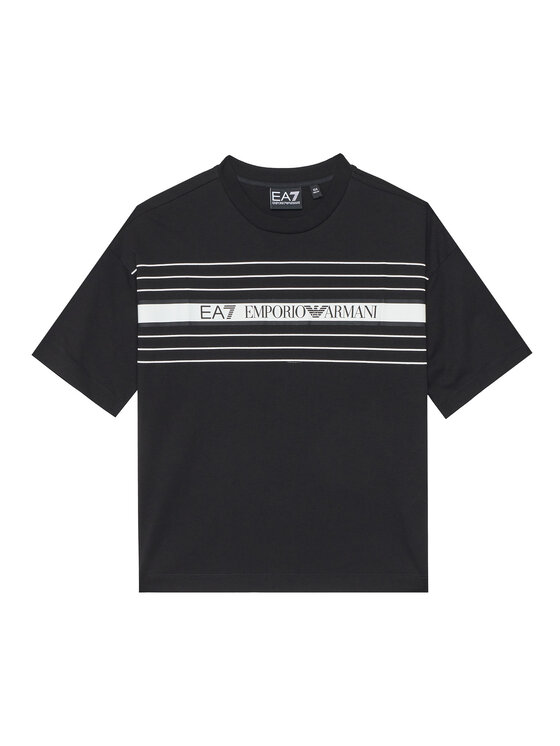 EA7 Emporio Armani EA7 Emporio Armani Camiseta 7B000069 AF10378 UC001 Negro Relaxed Fit