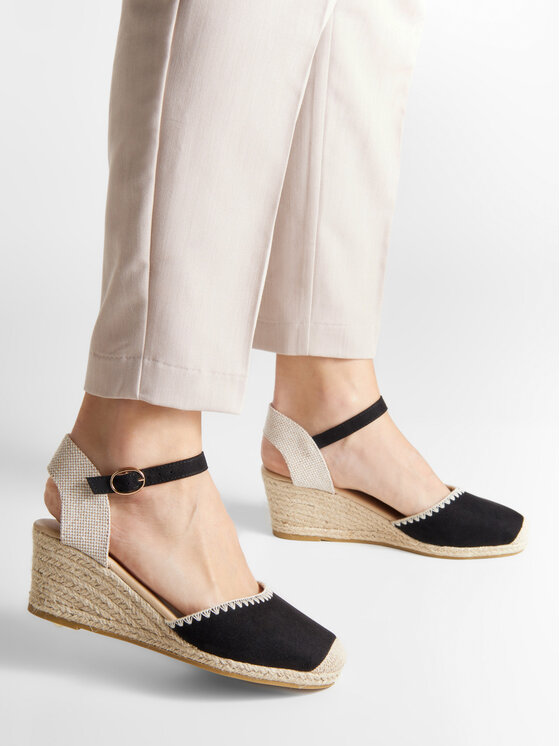 Jenny Fairy Espadrile Jenny Fairy WYL2610-1 Negru