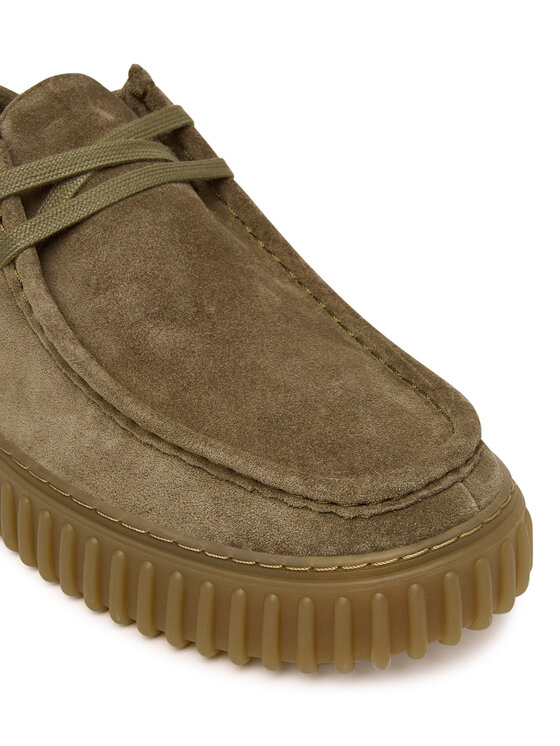 Clarks Туфлі Clarks Torhill Lo 26187378 Хакі