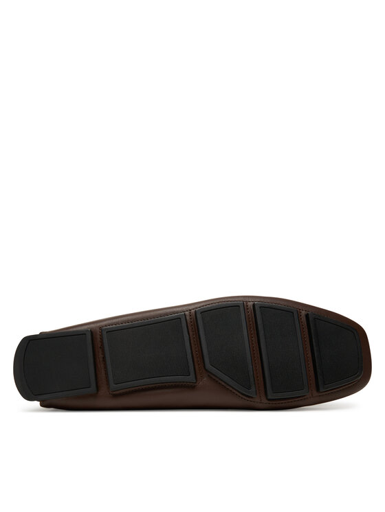 Calvin Klein Мокасини Calvin Klein Driver Lth HM0HM01864 Кафяв