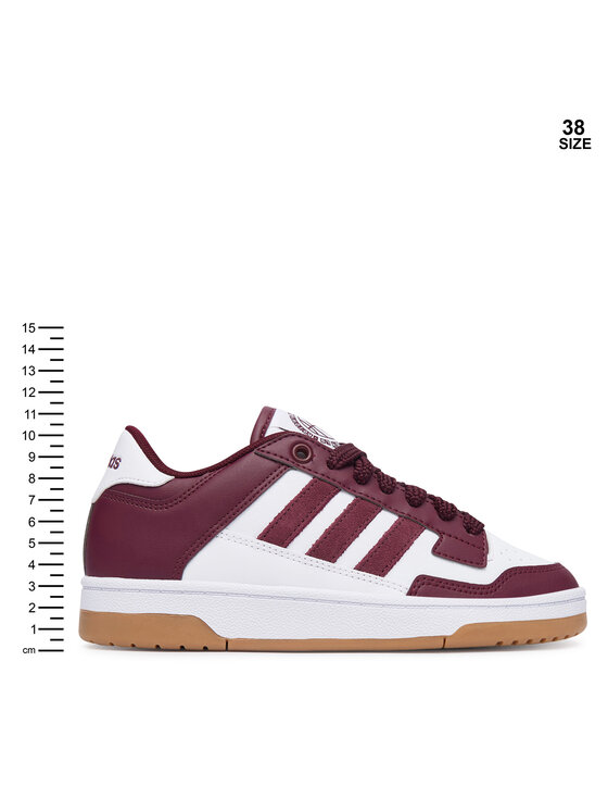 adidas Sneakersy adidas Rapid Court Low Shoes KI3898 Bordowy