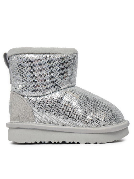 Ugg Stivali da neve Ugg T Classic Mini Mirror Ball 1143708T Argento
