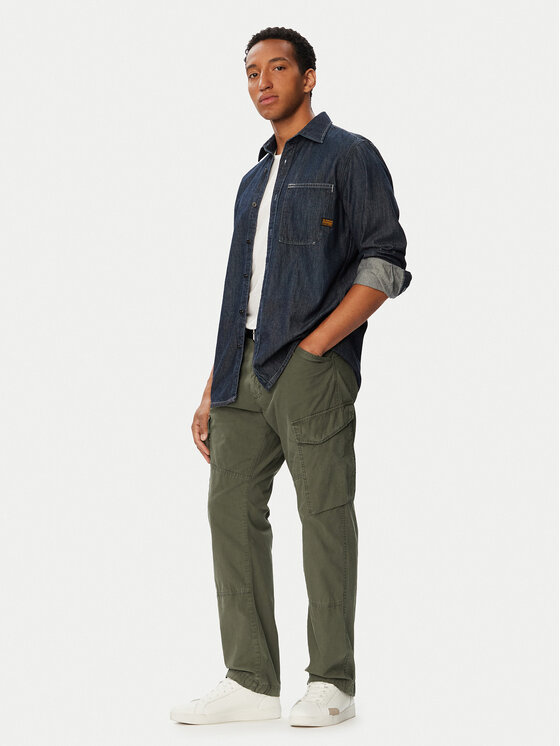 G-STAR G-Star Raw Kargo hlače Gage D28376-D388 Kaki Regular Fit