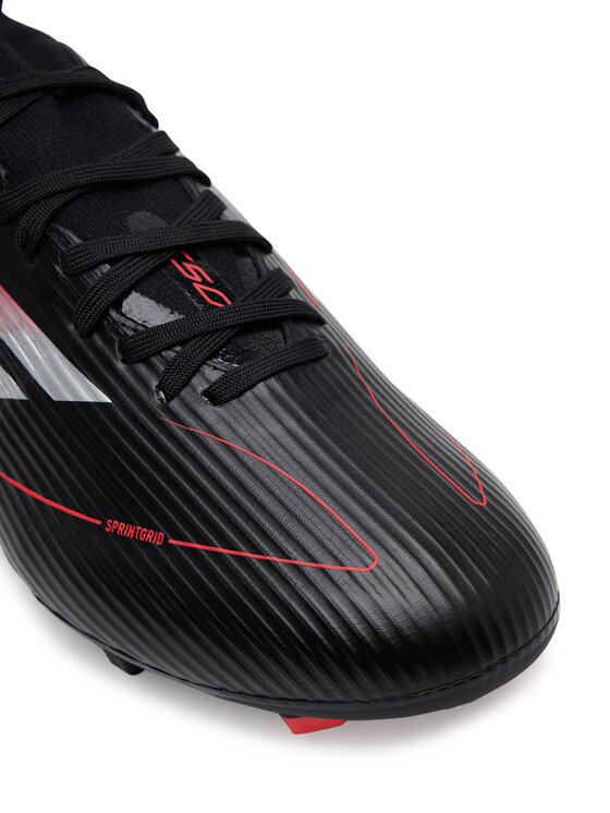 adidas Futbalové topánky adidas F50 League Mid Firm/Multi-Ground JI0435 Čierna