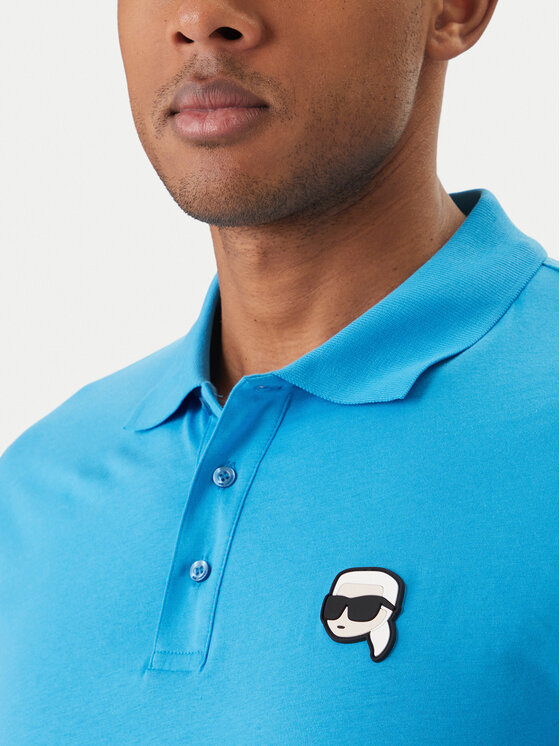 KARL LAGERFELD KARL LAGERFELD Polo 745710 562224 Azul Regular Fit