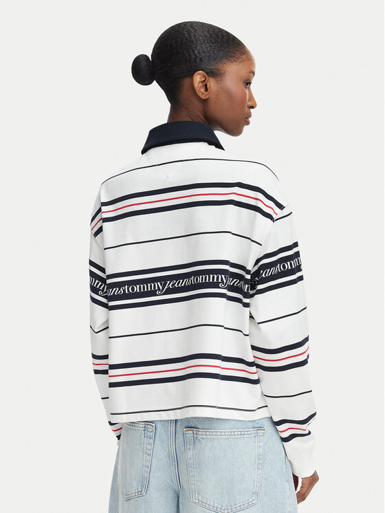Tommy Jeans Tommy Jeans Polo DW0DW23145 Blanco Regular Fit